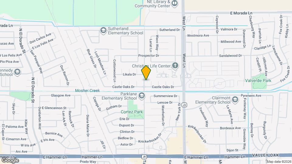 8614 Tam O'Shanter Dr Map and Location Details