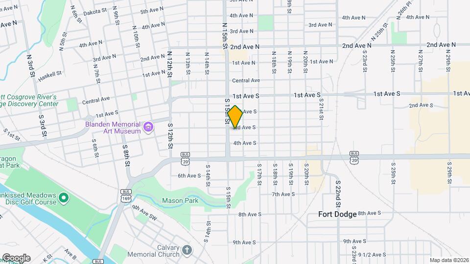 1511 3rd Ave S Map and Location Details