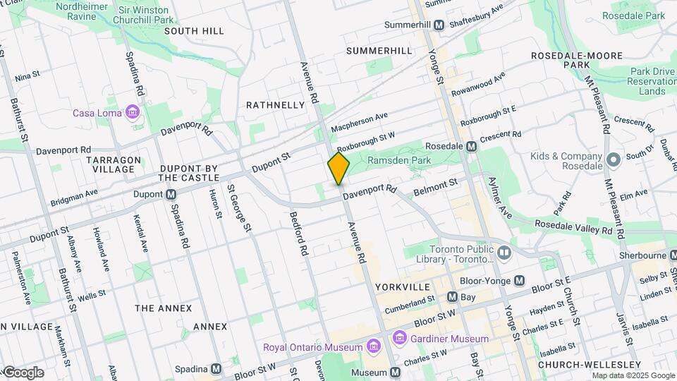 156-158 Avenue Rd Map and Location Details