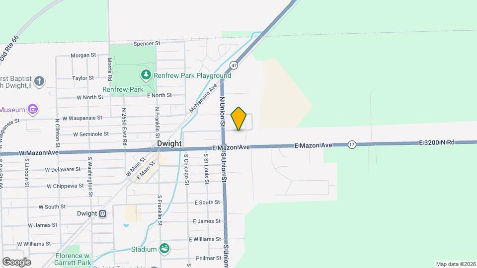 407 E Seminole St Map and Location Details