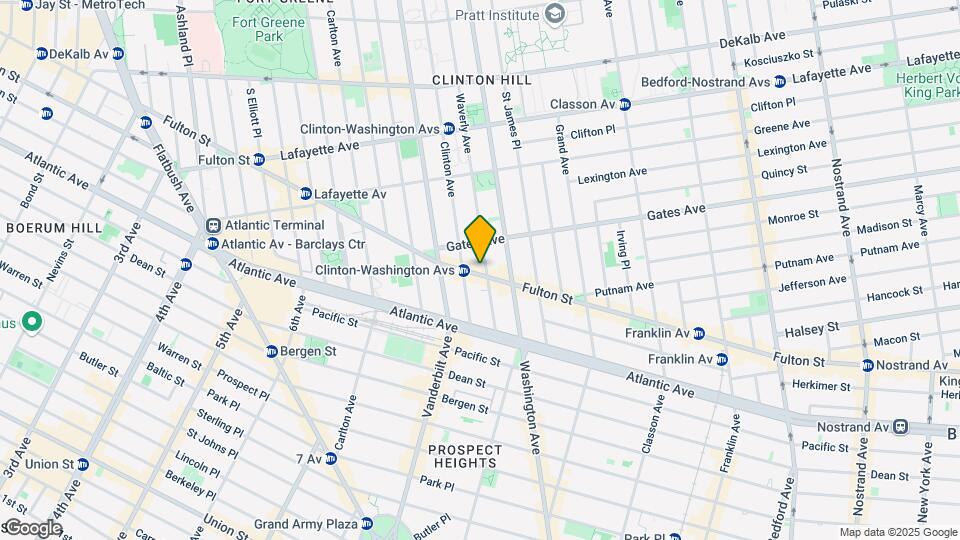 927 Fulton St Mapa y Detalles de la Ubicación