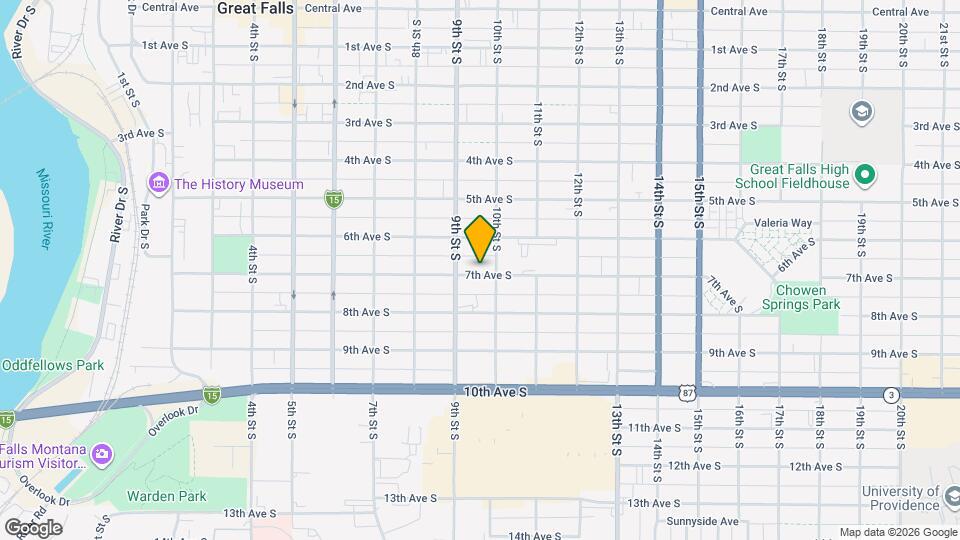 917 7th Ave S Map and Location Details