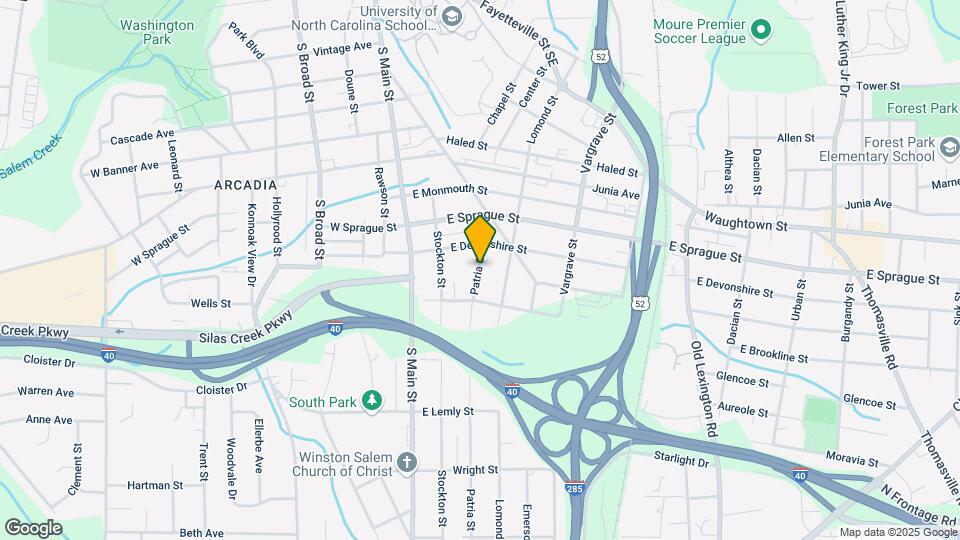 2423 Patria St Map and Location Details