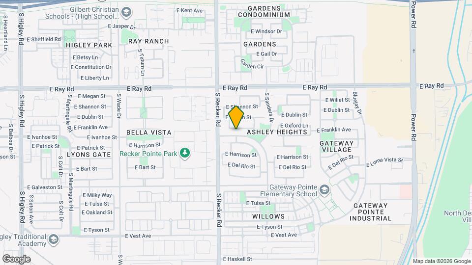 4075 E Oxford Ln Map and Location Details