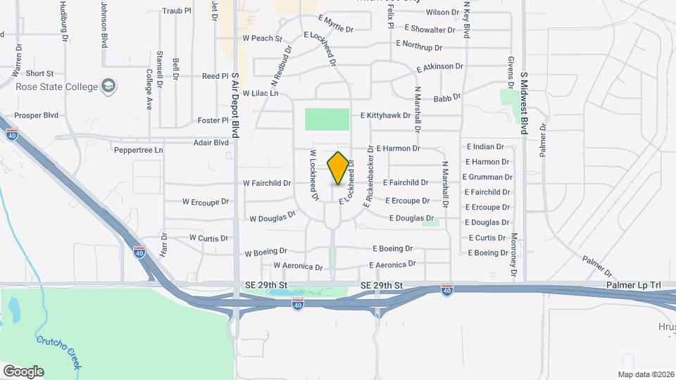 404 Mid-America Blvd Map and Location Details