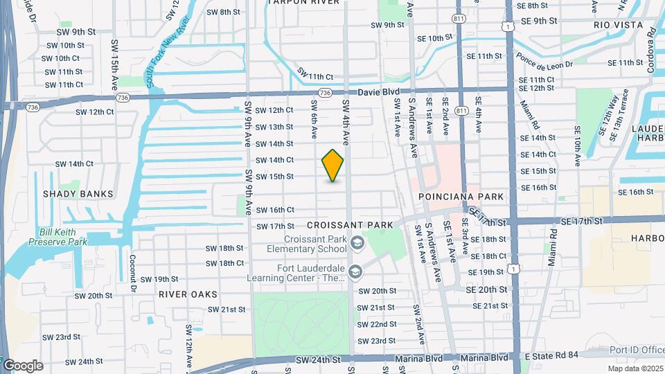 423 SW 16th St Map and Location Details