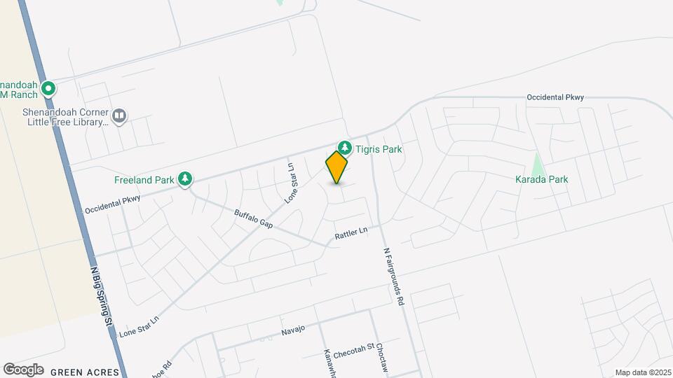 6809 Brush Dr Map and Location Details