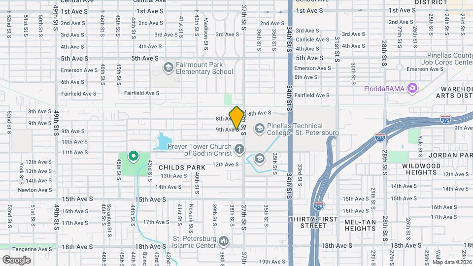 3726 9th Ave S Mapa y Detalles de la Ubicación