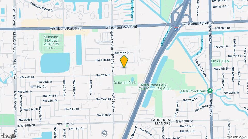 2651 NW 19th Ave Map and Location Details