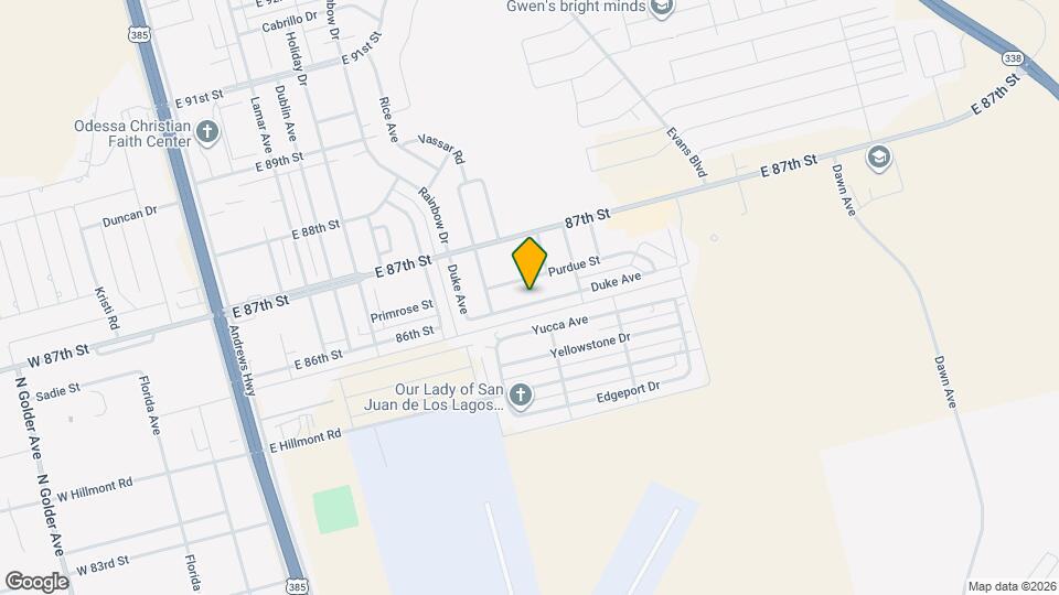 663 Duke Ave Map and Location Details