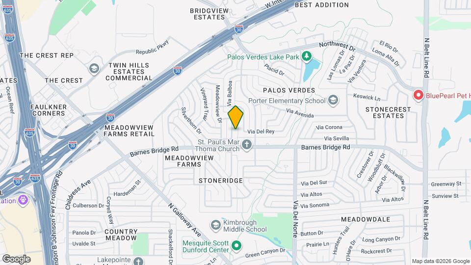 1028 Silverthorn Ct Map and Location Details