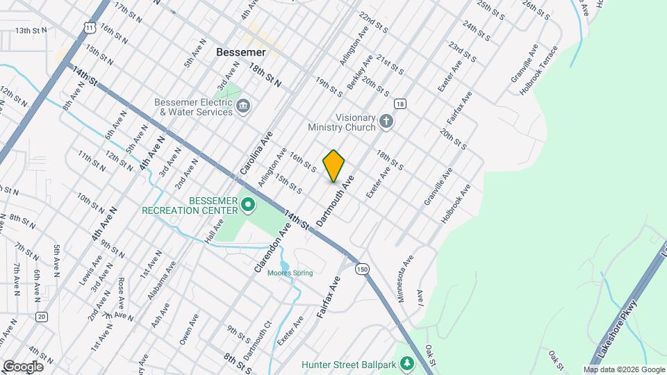 1530-1532 Dartmouth Ave Map and Location Details