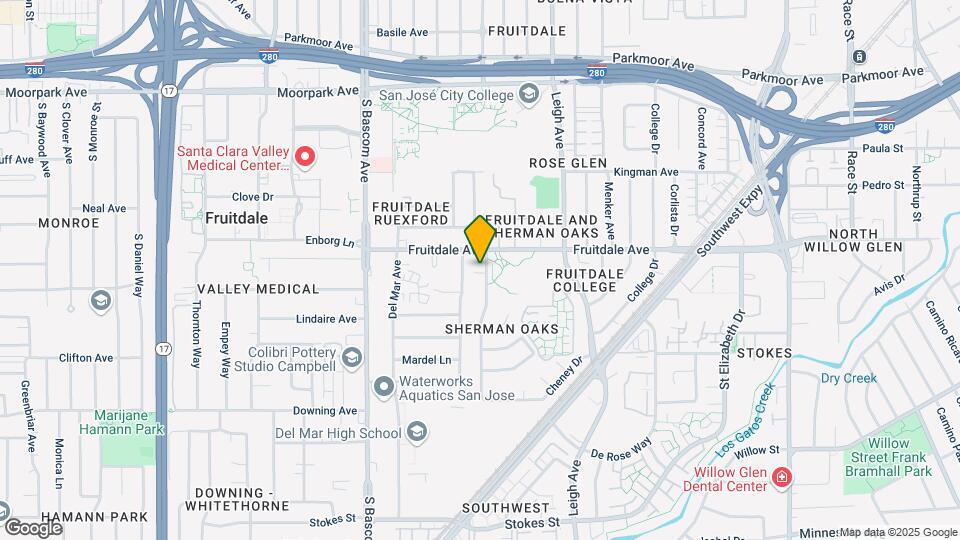 919 Sherman Oaks Dr Map and Location Details