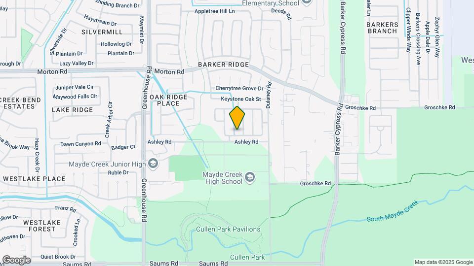 2902 Auburn Falls Ln Map and Location Details