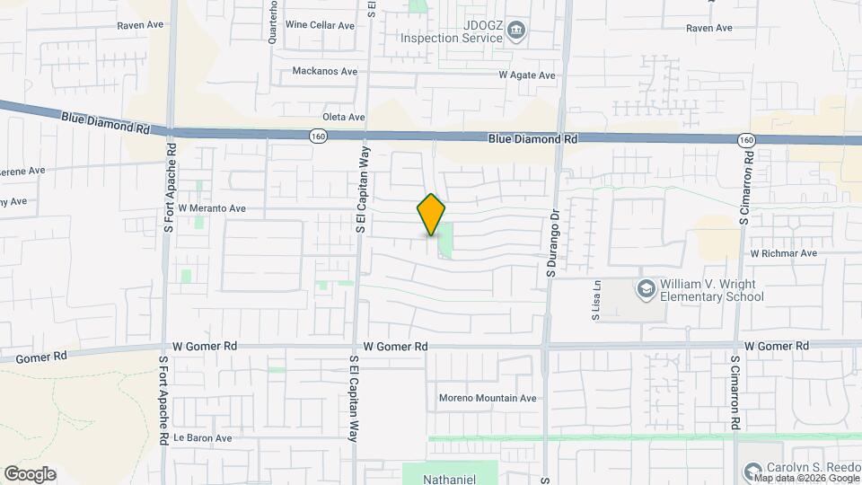9466 Marshall Creek St Mapa y Detalles de la Ubicación