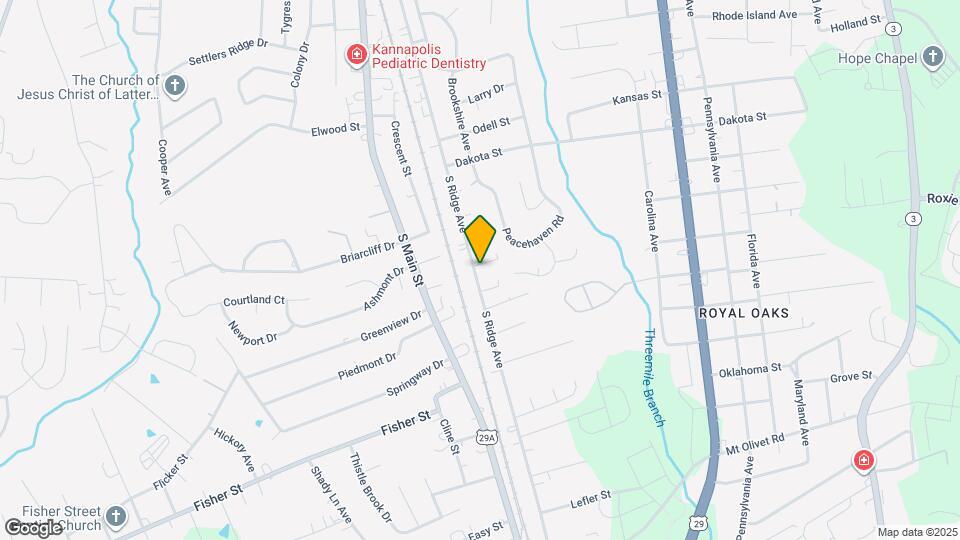 2301 S Ridge Ave Map and Location Details