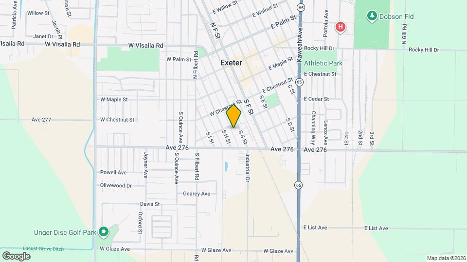 420 1/2 S G St, Unit 420 1/2 Map and Location Details