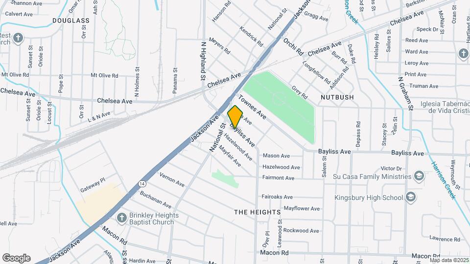 3569 Bayliss Ave Map and Location Details