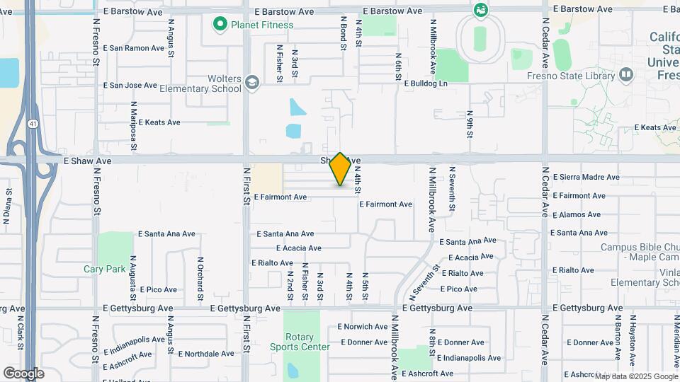 3379 E Fairmont Ave Map and Location Details