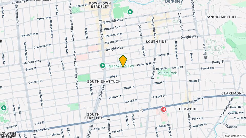 2214 Carleton St Mapa y Detalles de la Ubicación