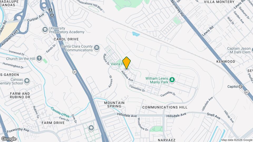 2982 Larciano St Map and Location Details