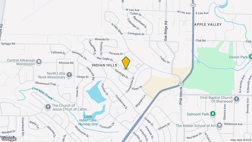 1908 War Eagle Dr Map and Location Details