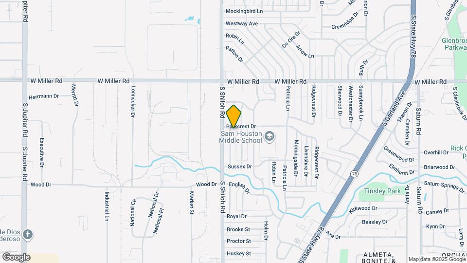 2306 Scotswood Dr Map and Location Details