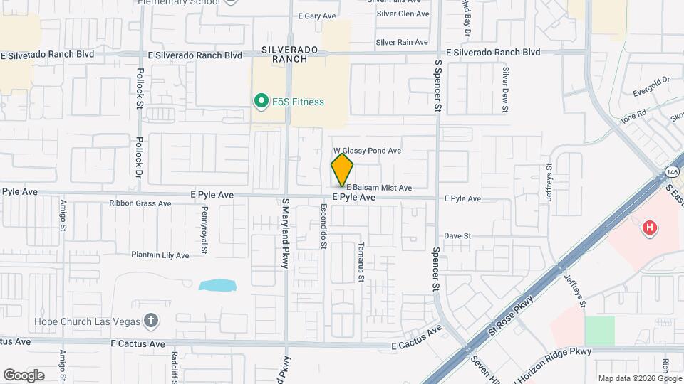 1401 E Balsam Mist Ave Map and Location Details