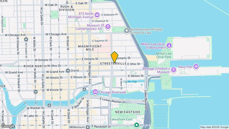 313 E Ohio St Mapa y Detalles de la Ubicación