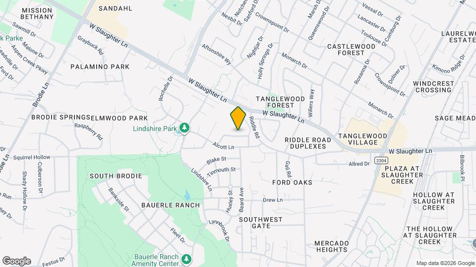 2622 Gwendolyn Ln Map and Location Details