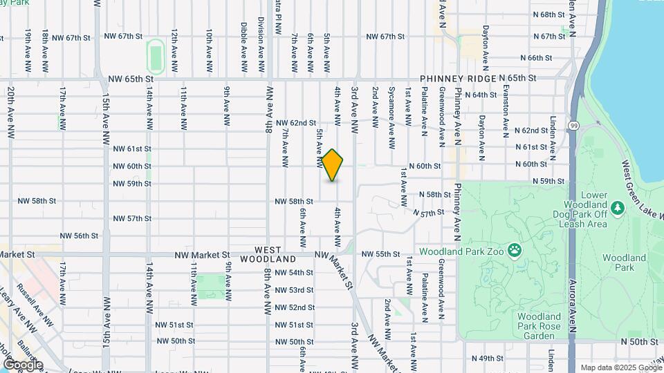 5819 4th Ave NW Mapa y Detalles de la Ubicación