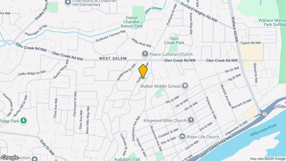 1025 Terrace Dr NW Map and Location Details