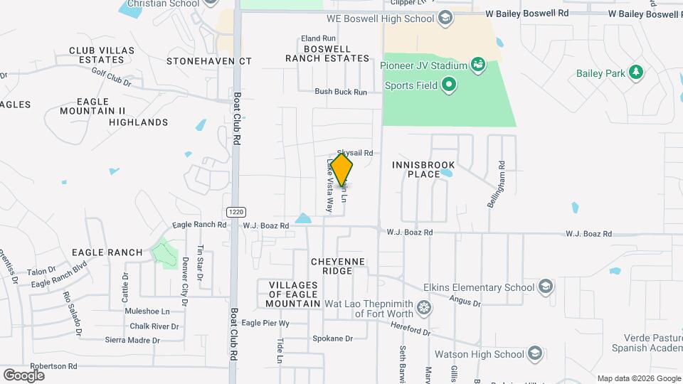 7513 Captain Ln Mapa y Detalles de la Ubicación