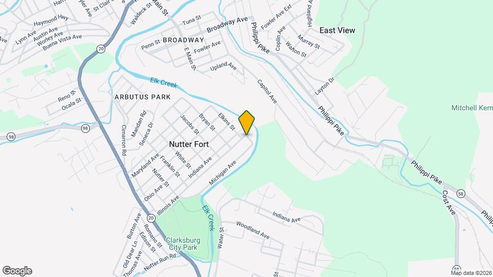 804 Illinois Ave Map and Location Details