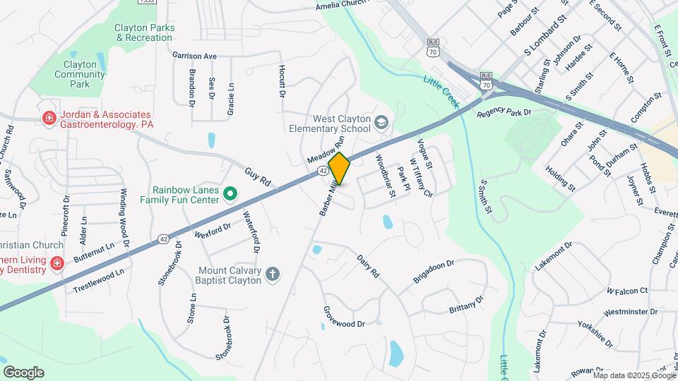 25 Belhaven Dr Map and Location Details