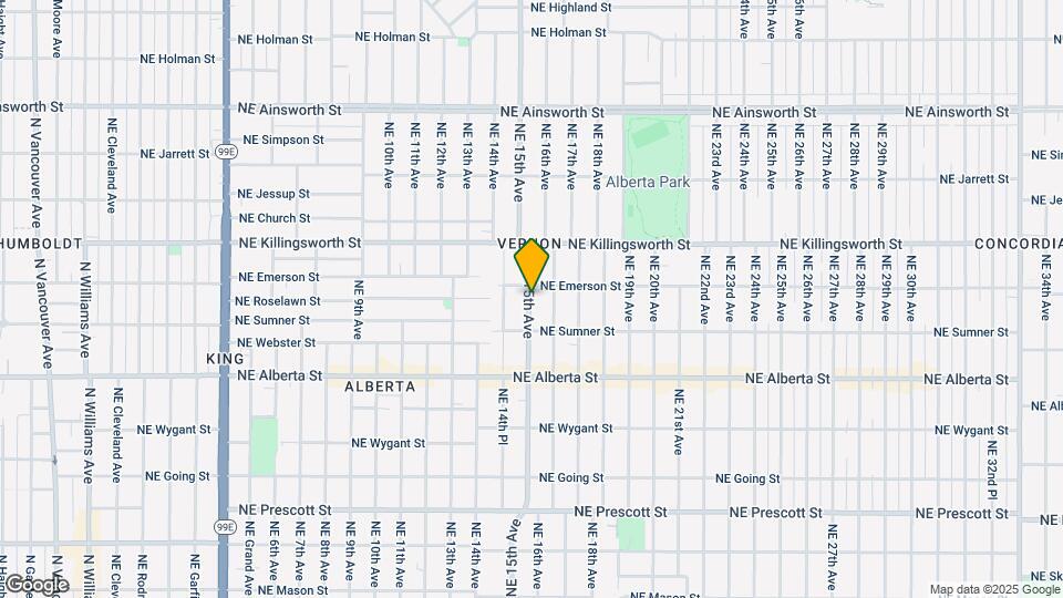 5258-5264 NE 15th Ave Map and Location Details