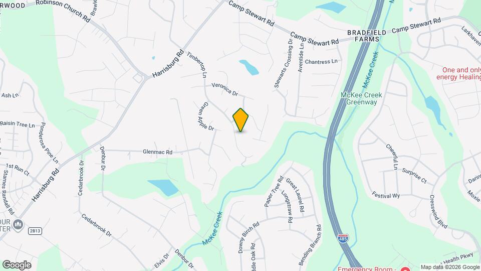 9806 Coriander Ct Mapa y Detalles de la Ubicación