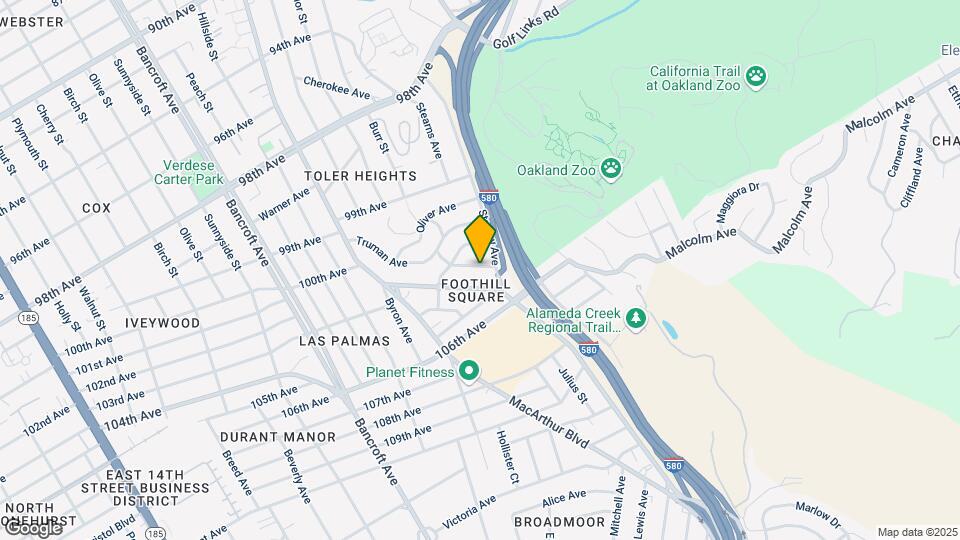 Knowland Park Townhomes Mapa y Detalles de la Ubicación