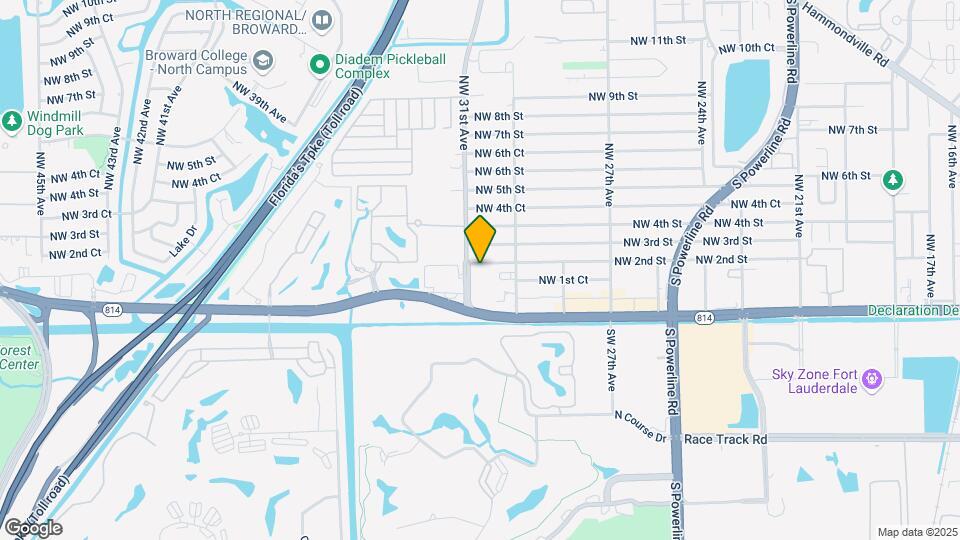 3036 NW 2nd St Map and Location Details
