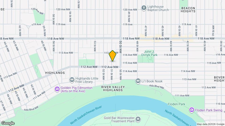 11213-11251 51 St NW Map and Location Details