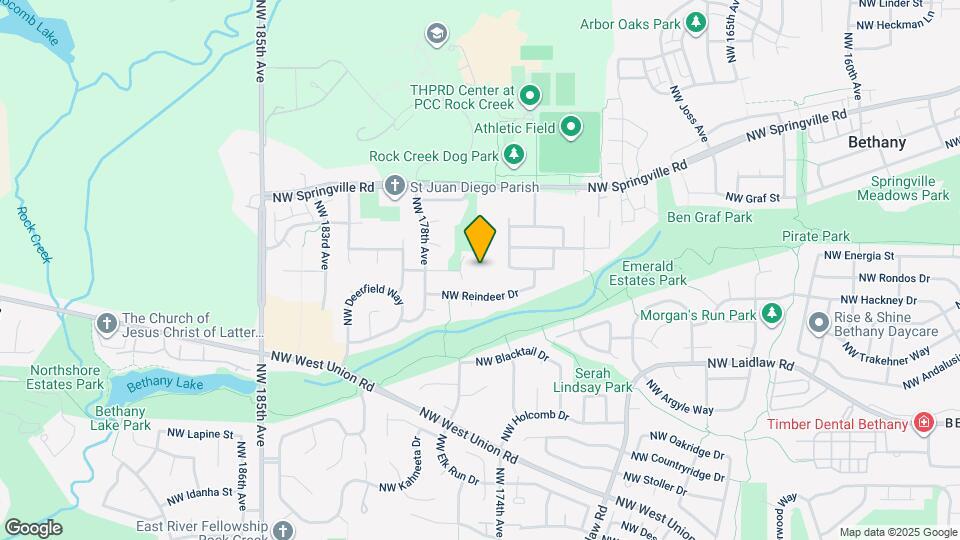 17580 NW Springville Rd, Unit #20 Map and Location Details