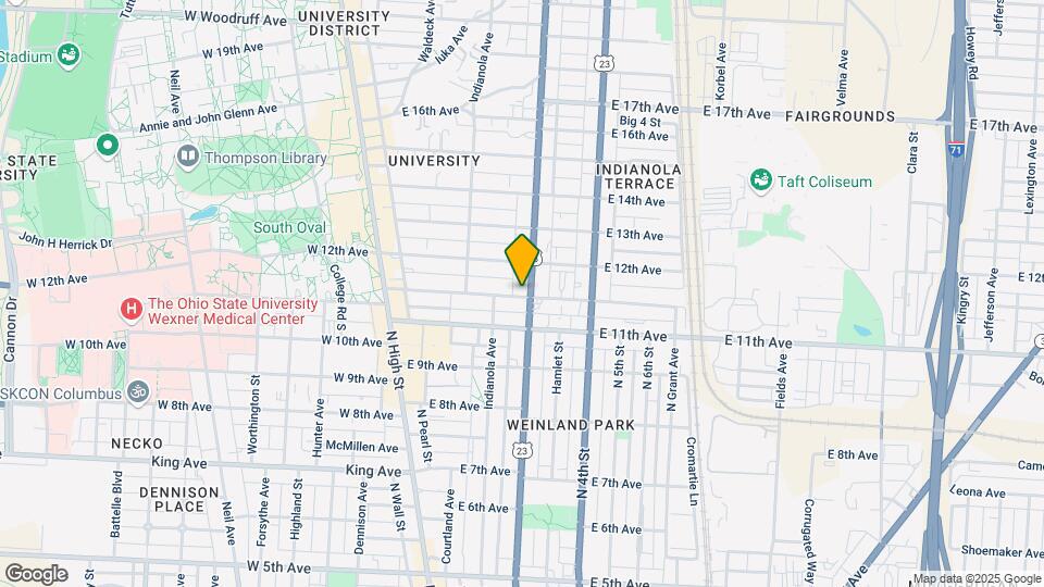 204 Chittenden Ave Mapa y Detalles de la Ubicación