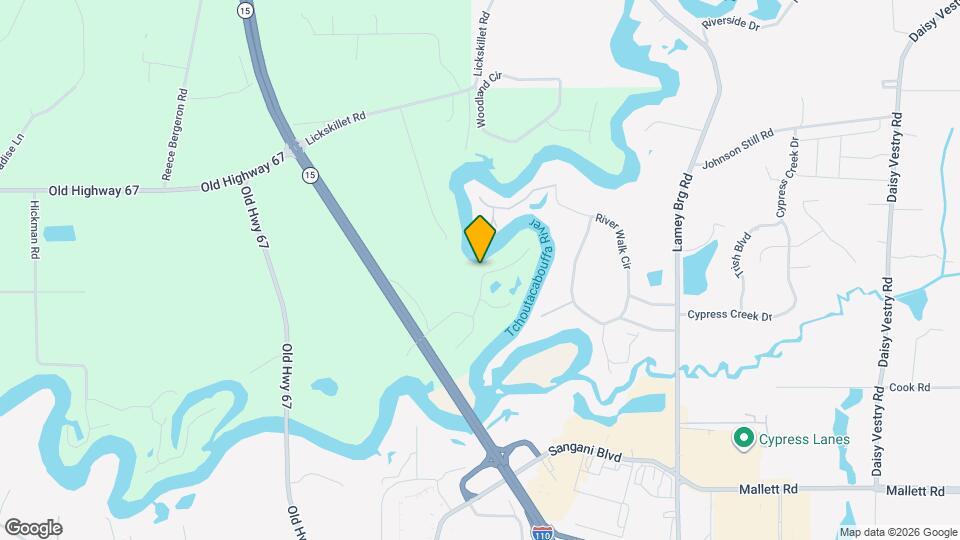 3534 Brandon James Dr Map and Location Details