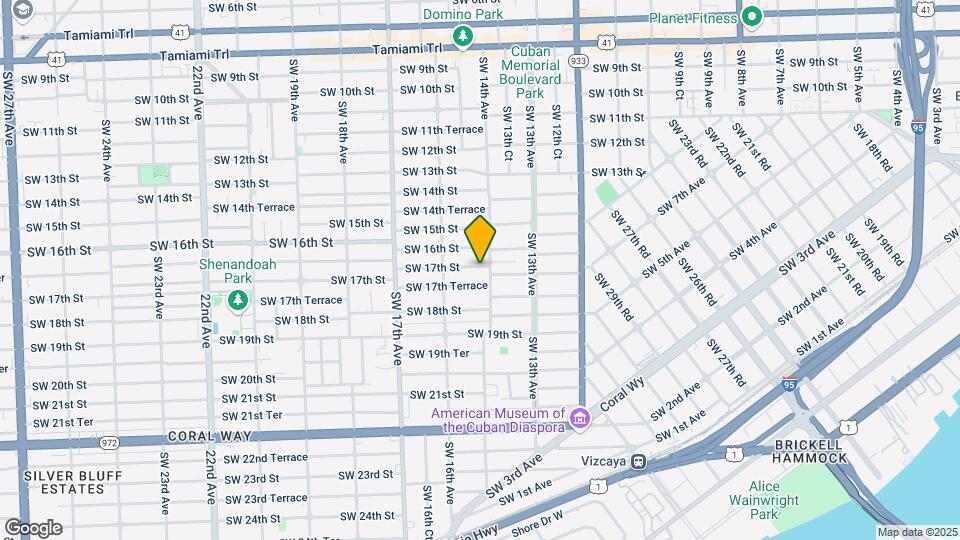 1420 SW 17th St Map and Location Details