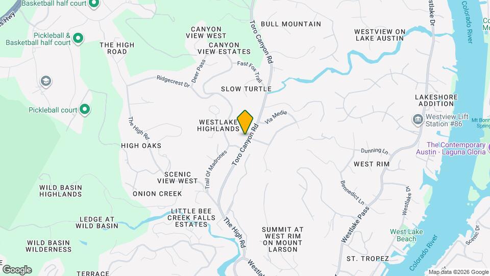 2204 Toro Canyon Rd Map and Location Details