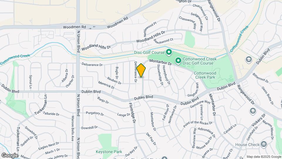 6590 Montarbor Dr Map and Location Details