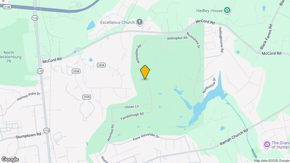 12127 Willingdon Rd Map and Location Details