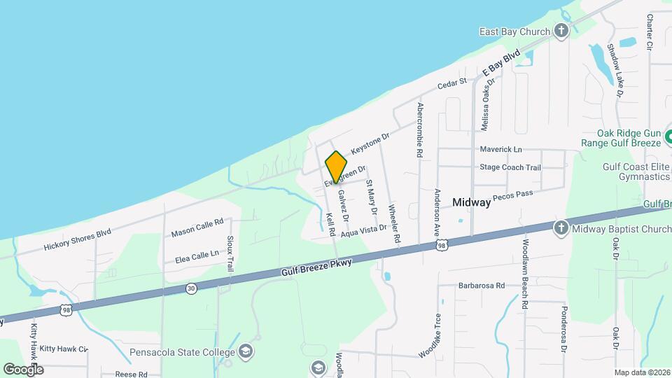 1799 Galvez Dr Map and Location Details