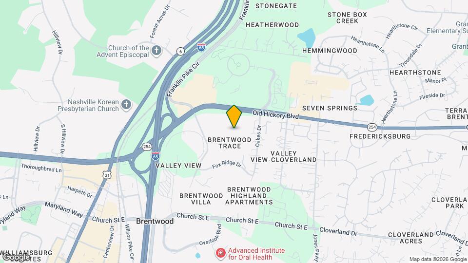 5759 Brentwood Trace Map and Location Details