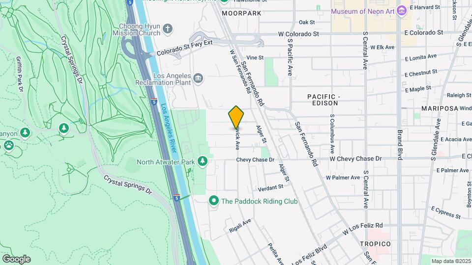 4063 Baywood St Map and Location Details